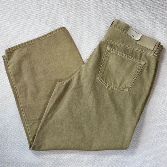 NWT Citizens of Humanity Pina Low Rise Baggy Wide Leg Crop Jeans Women's Sz 32 - Picture 3 of 12